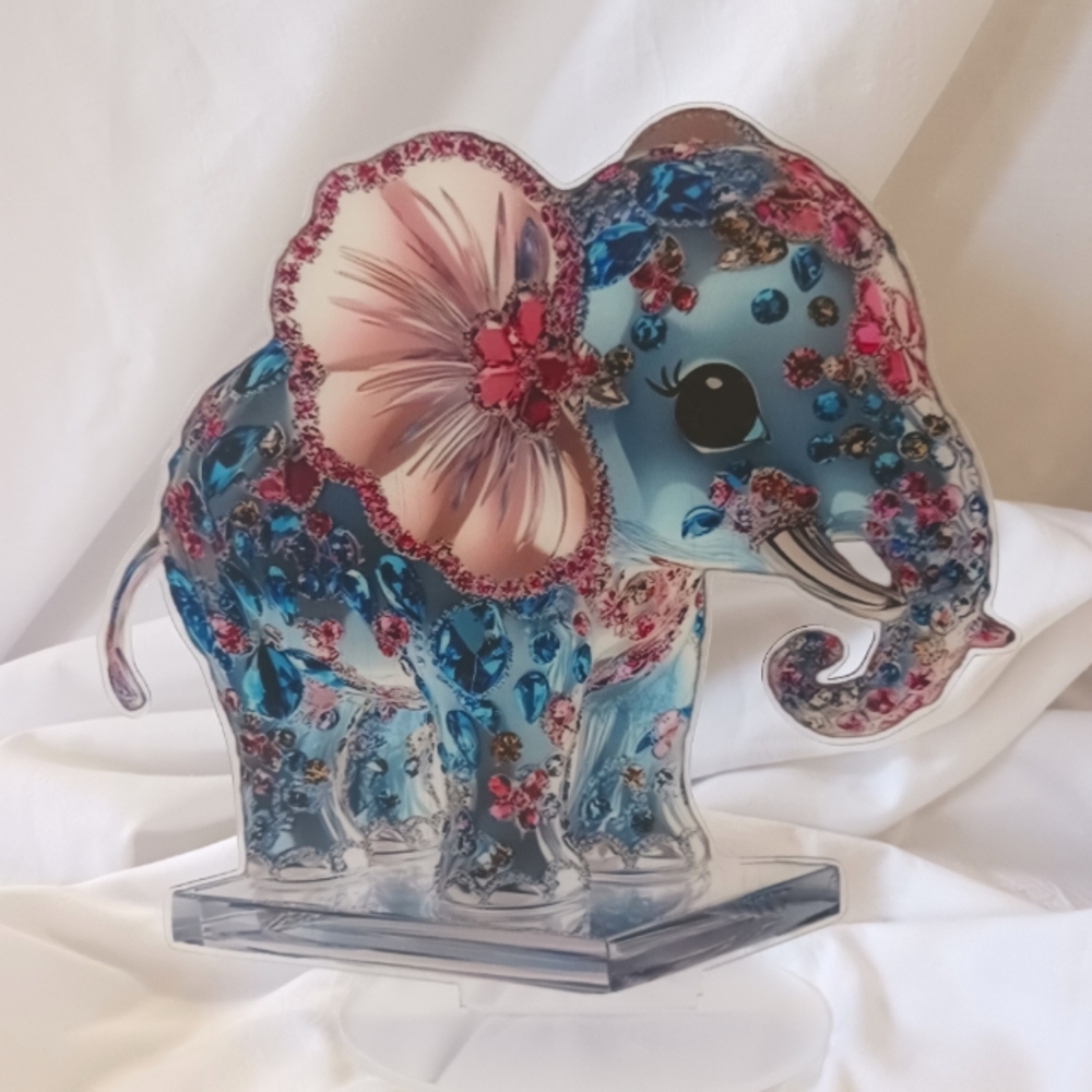 Elephant Acrylic Decor
